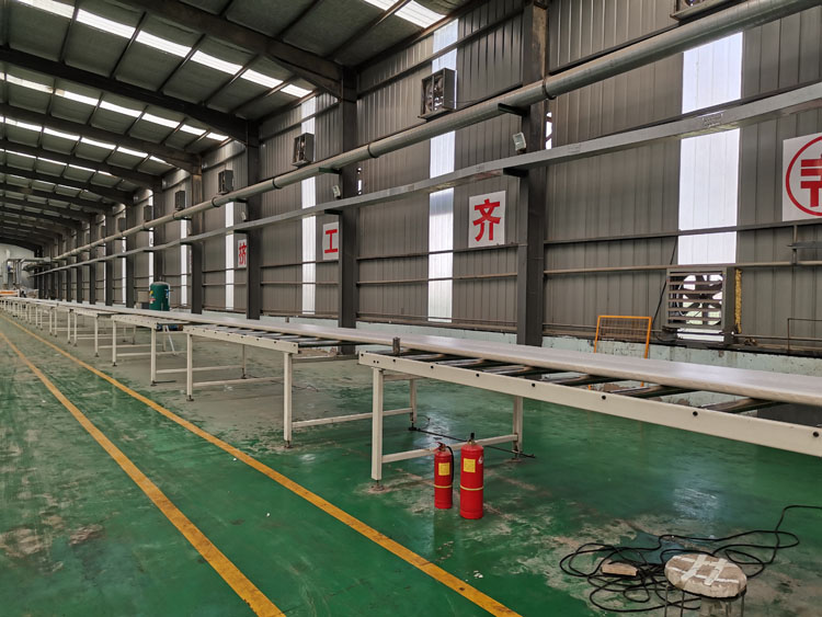 擠塑板生產車間